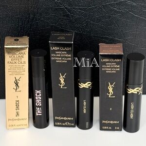 YSL Mascara Lash Clash & The Shock Mini Size 2ml (3pcs)